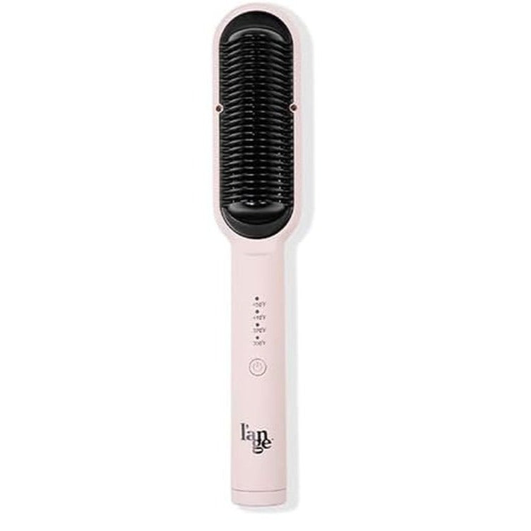 Smooth-It Classic 2-In-1 Electric Hot Comb Hair Straightener Brush | Hair Straightening Comb for Women | Electric Comb for Wigs and All Hair | Fast Heating, Anti-Scald, Anti-Frizz (Blush)
