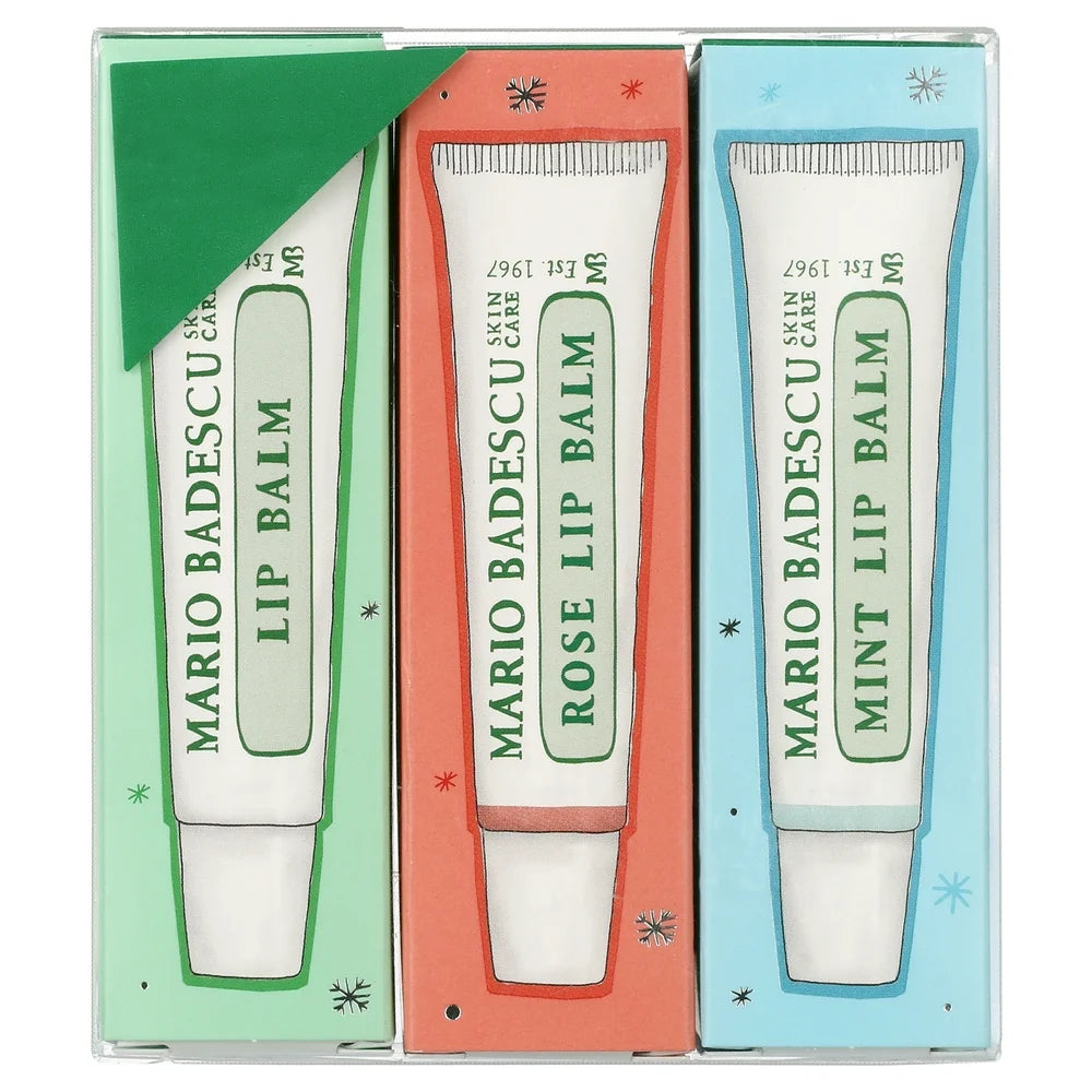 ($24 Value) Lip Balm Trio Holiday Gift Set, 3 Ct