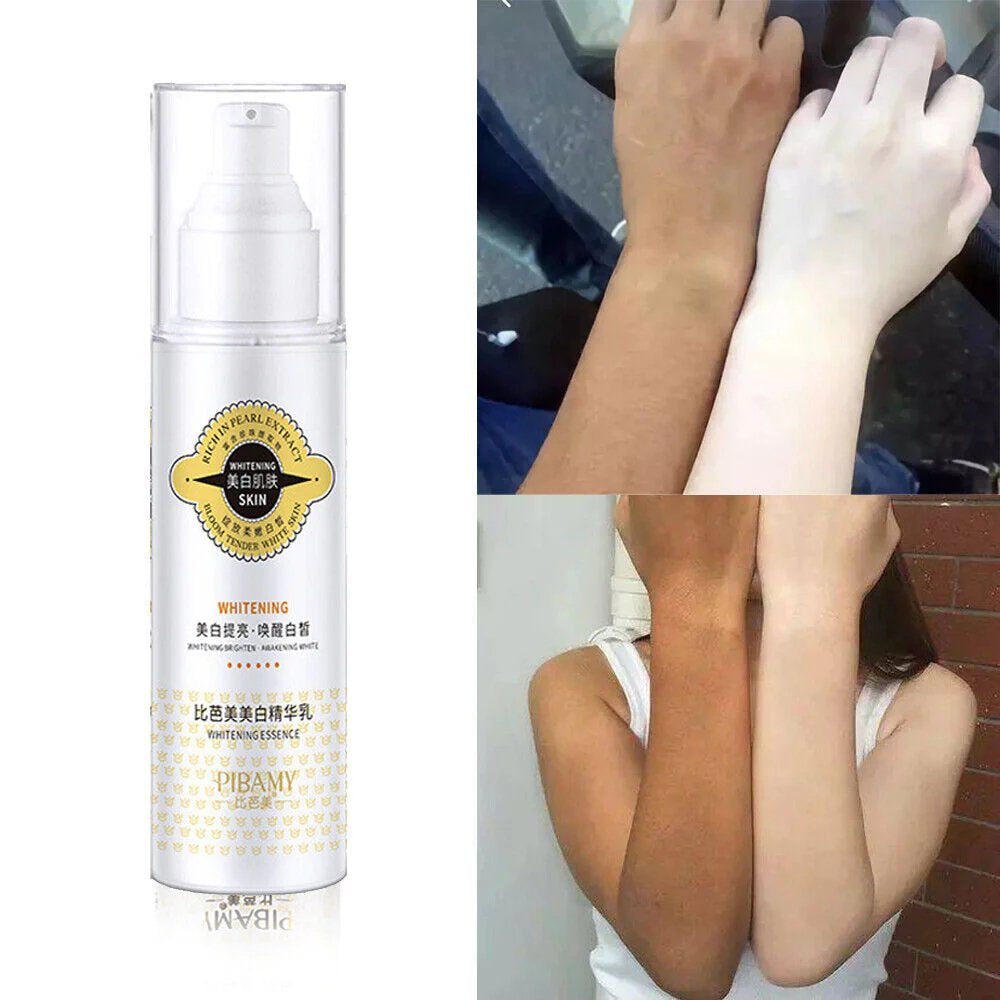 Skin Brightening Lotion Moisturizing Hydrating Fade Dark Skin Plant Extracts Cream Skin Care Essece Cozy & Effective