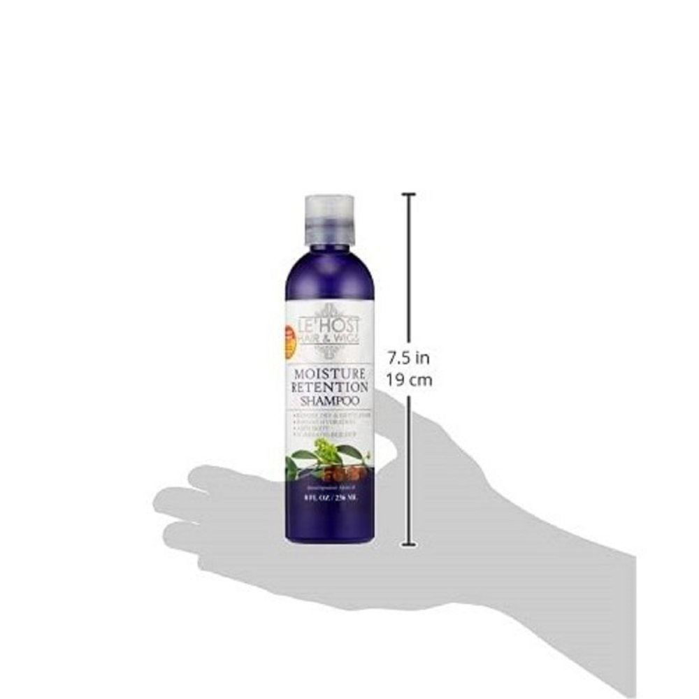 Moisture Retention Shampoo Nourishes Strengthens & Adds Flexibility, 8 Oz