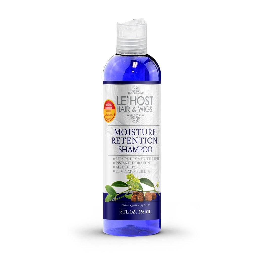 Moisture Retention Shampoo Nourishes Strengthens & Adds Flexibility, 8 Oz