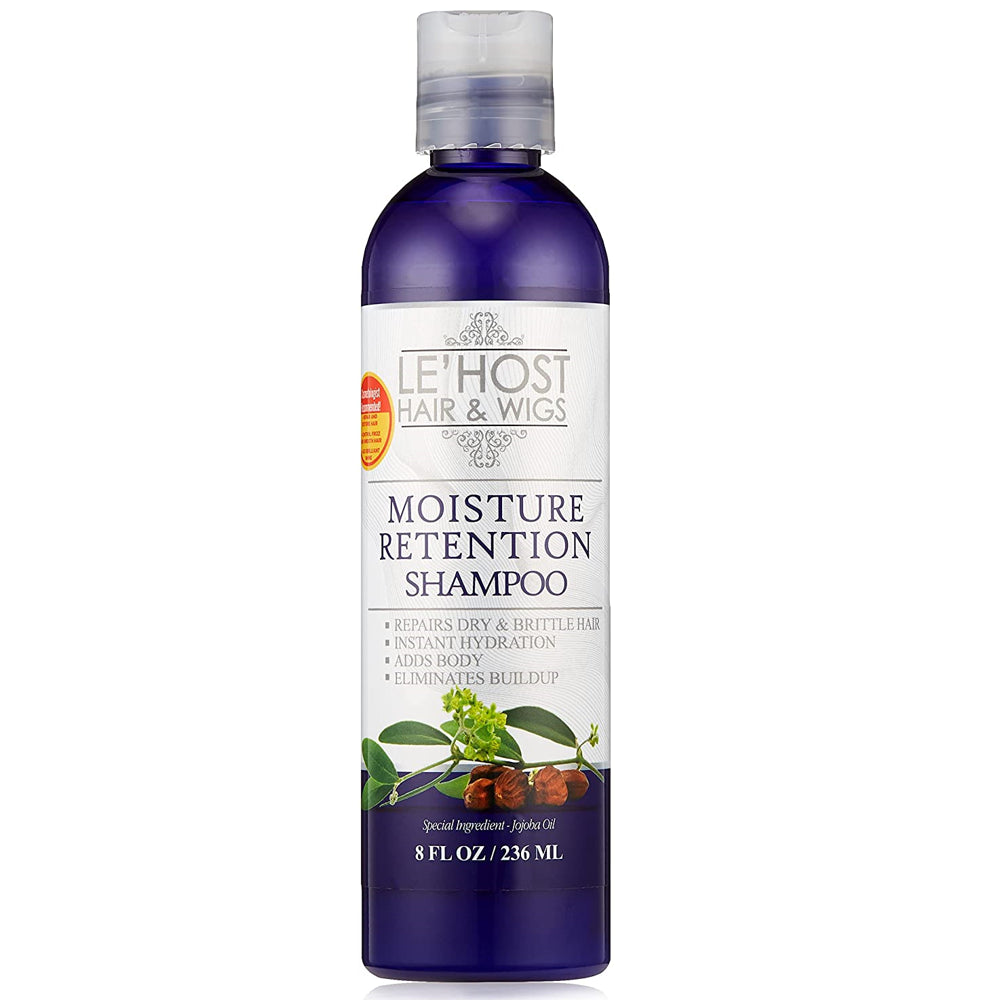 Moisture Retention Shampoo Nourishes Strengthens & Adds Flexibility, 8 Oz