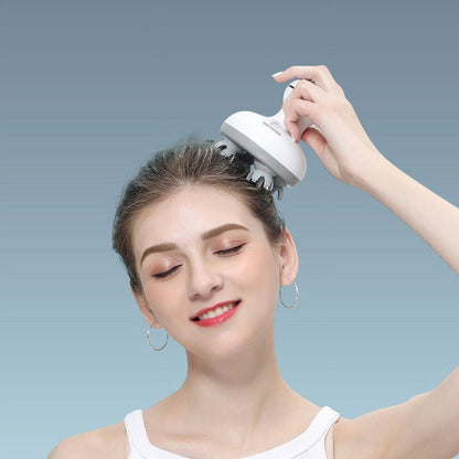 Cordless Hair Scalp Massager, Head Massager for Hair Growth, Deep Clean and Stress Relax - 4902, Gift