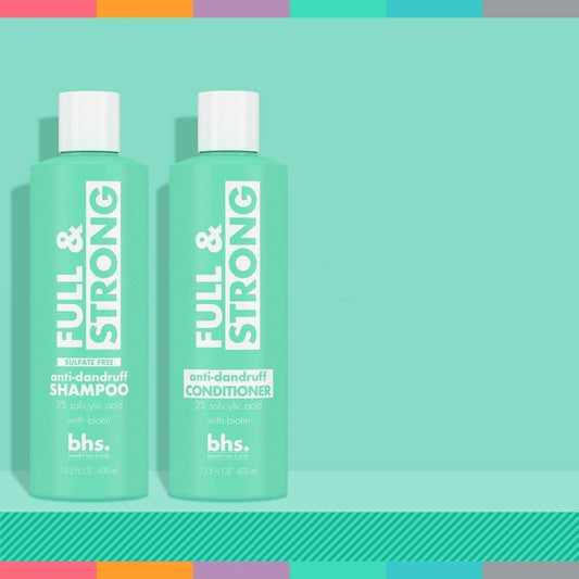 Full and Strong Anti-Dandruff Daily Shampoo with Biotin, 13.5 Fl Oz