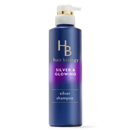 Biology Silver and Glowing Purple Shampoo for Silver and Gray All Hair Types, 12.8 Fl Oz